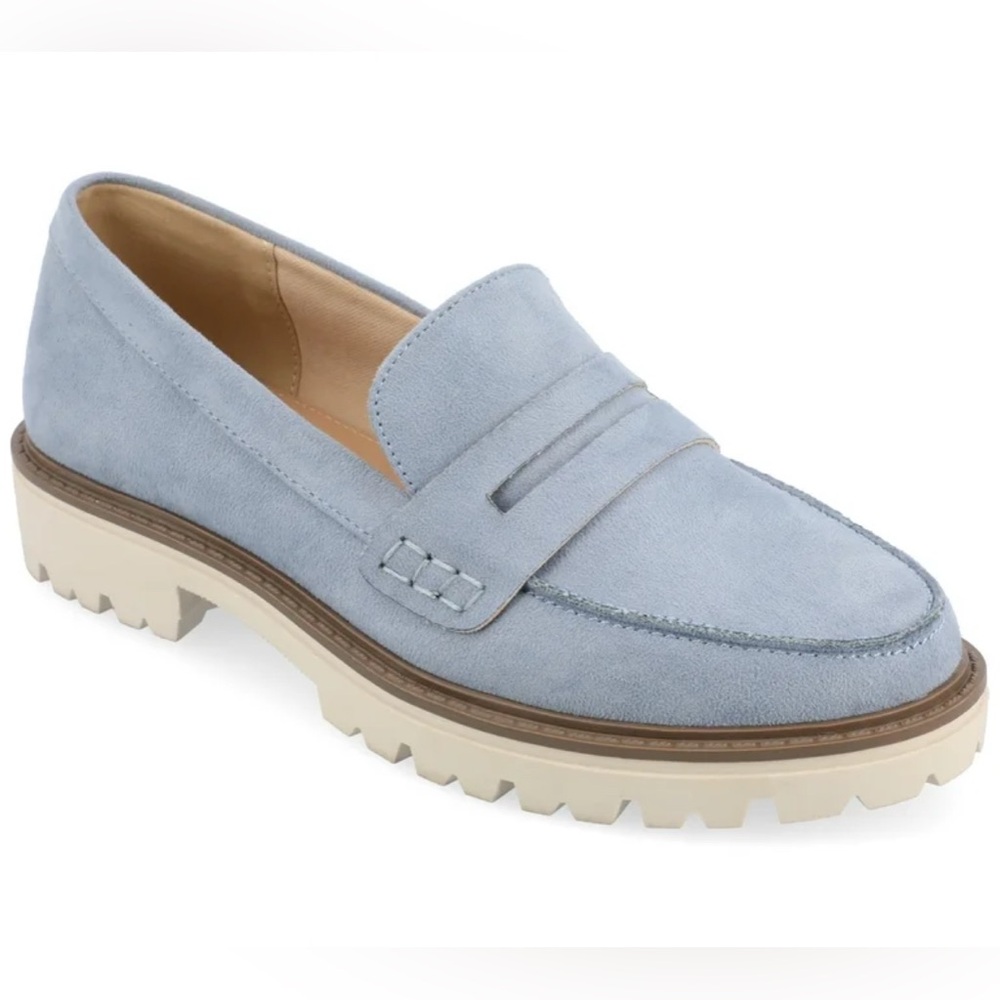 Journee Womens Kenly Tru Comfort Foam Slip On Round Toe Loafer Size 7 NW…